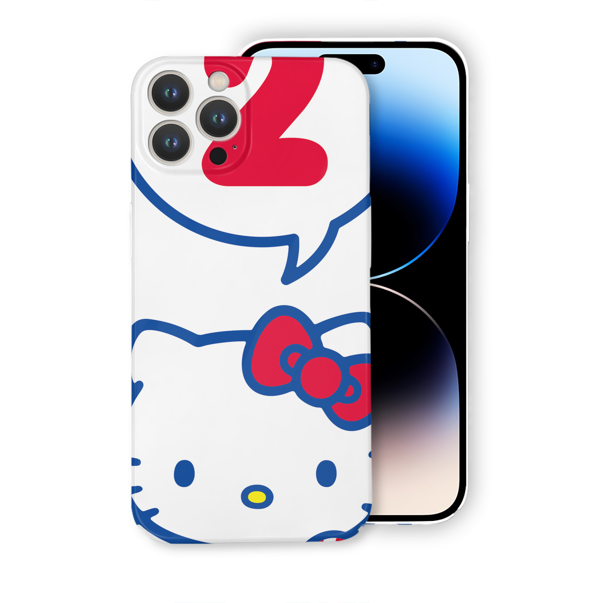 （画像用） Hello Kitty ハローキティ 【iPhone 14シリーズ対応】ハードケース